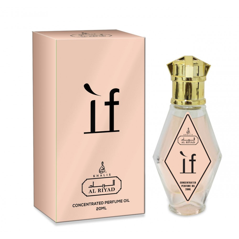 20 ml IF parfumový olej, kvetinovo - drevitá vôňa pre ženy 1 