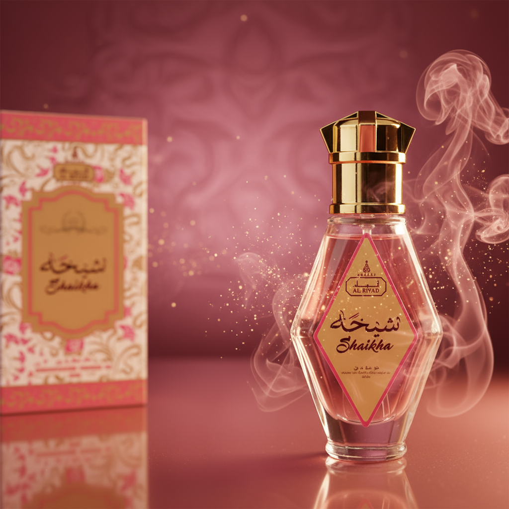 20 ml SHAIKHA parfumový olej, kvetinovo - ovocná vôňa pre ženy 6 