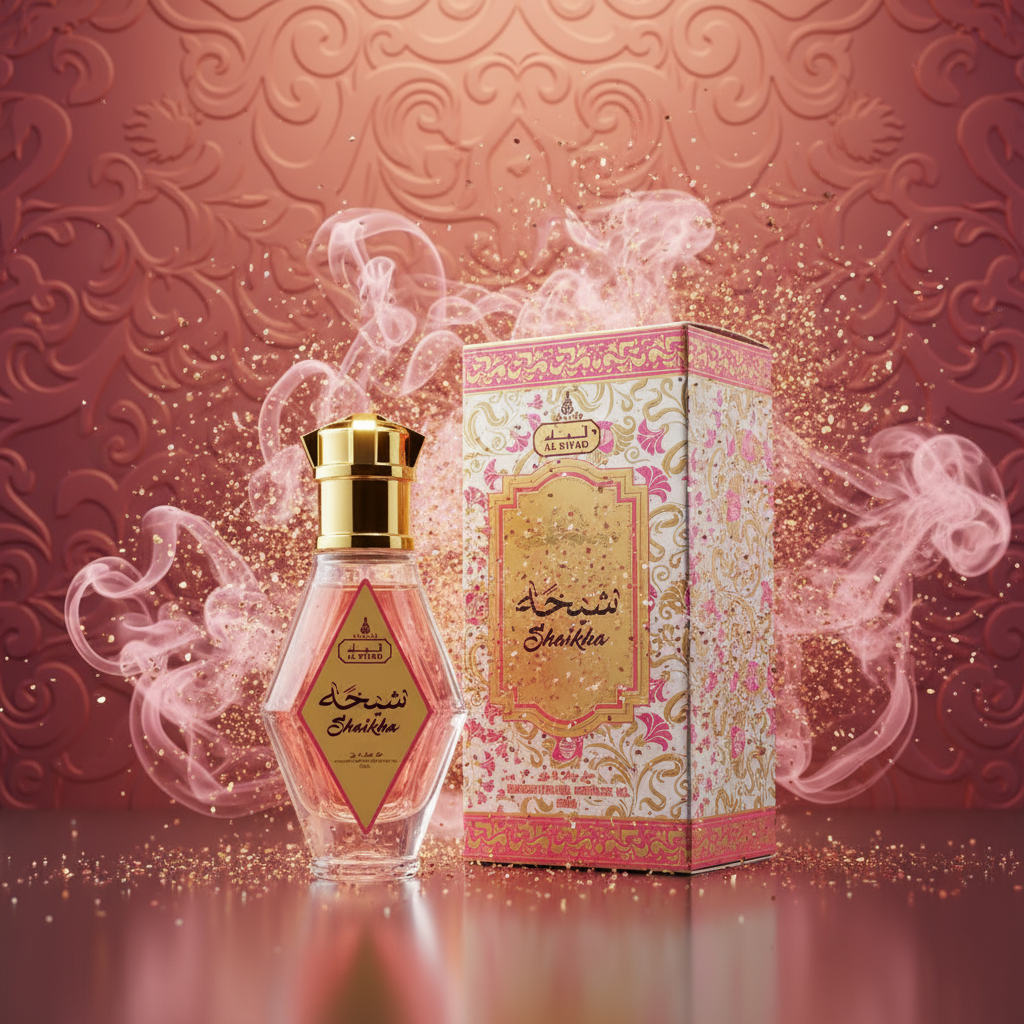 20 ml SHAIKHA parfumový olej, kvetinovo - ovocná vôňa pre ženy
