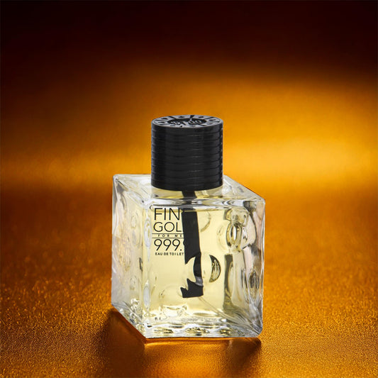 100ml toaletná voda „Fine Gold“ Drevitá vôňa pre mužov