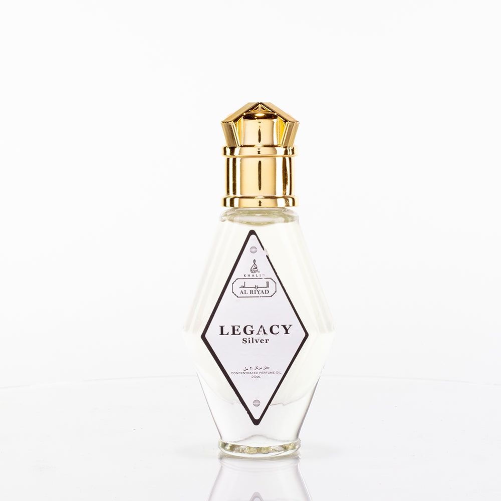 Parfémový olej 20ml "Legacy Silver" - drevitá vôňa unisex 3 