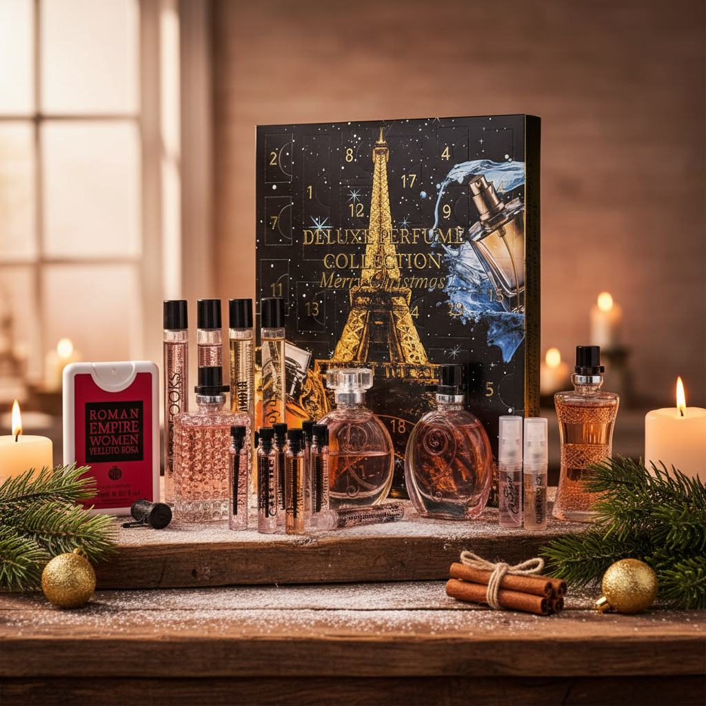 Adventný kalendár s exkluzívnymi mini parfémami 1 