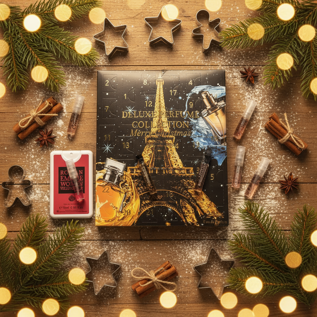 Adventný kalendár s exkluzívnymi mini parfémami