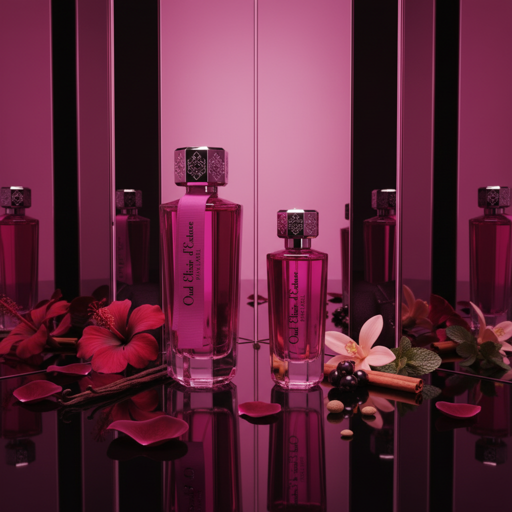 EDP 100ml + 30ml "Oud Elixir Pink" - kvetinovo-orientálna vôňa 3 