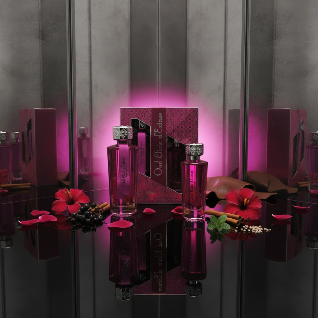 EDP 100ml + 30ml "Oud Elixir Pink" - kvetinovo-orientálna vôňa 5 