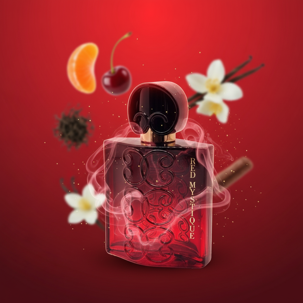 EDP 100ml "Black Intense Red Mystike" - kvetinovo-ovocná vôňa 3 