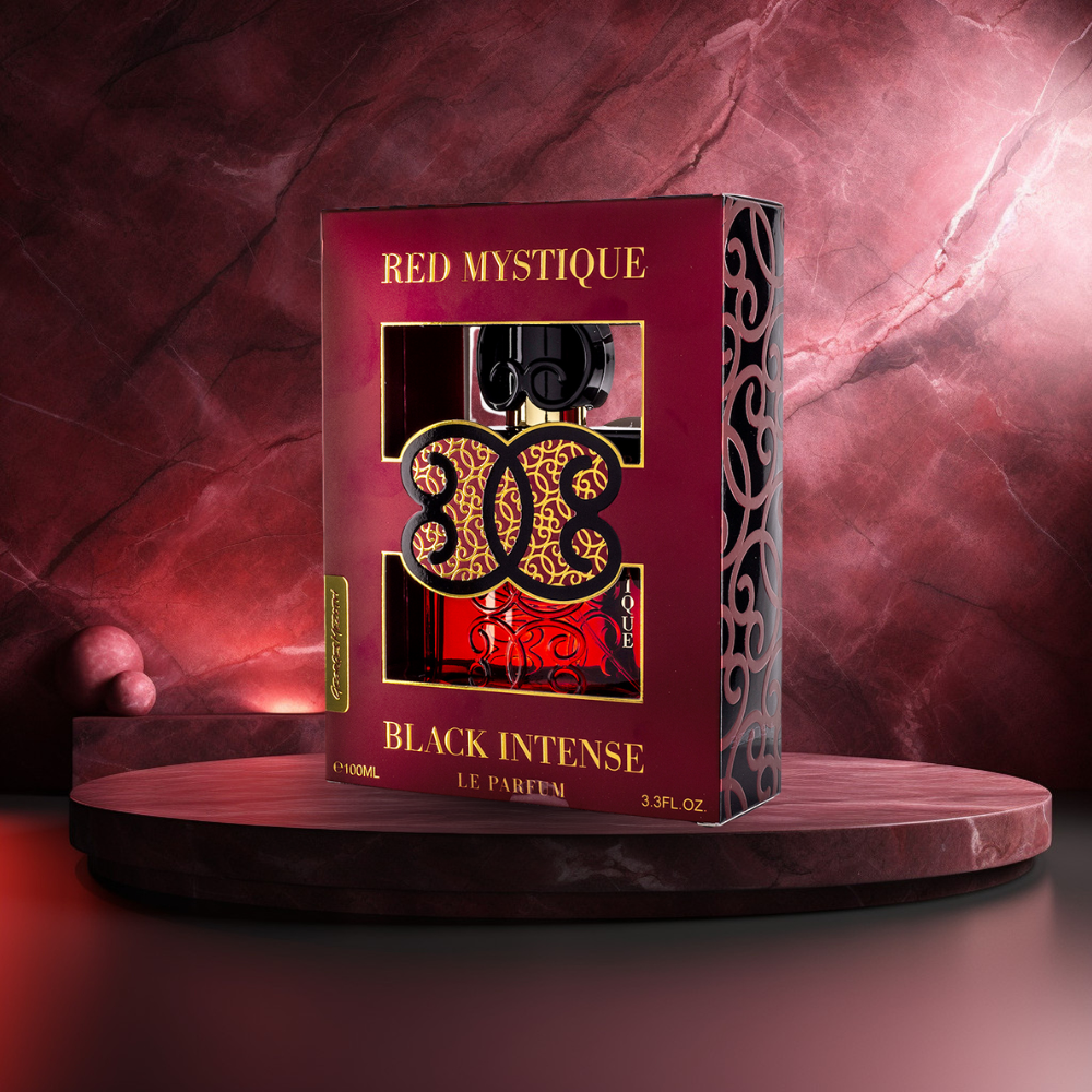 EDP 100ml "Black Intense Red Mystike" - kvetinovo-ovocná vôňa 4 
