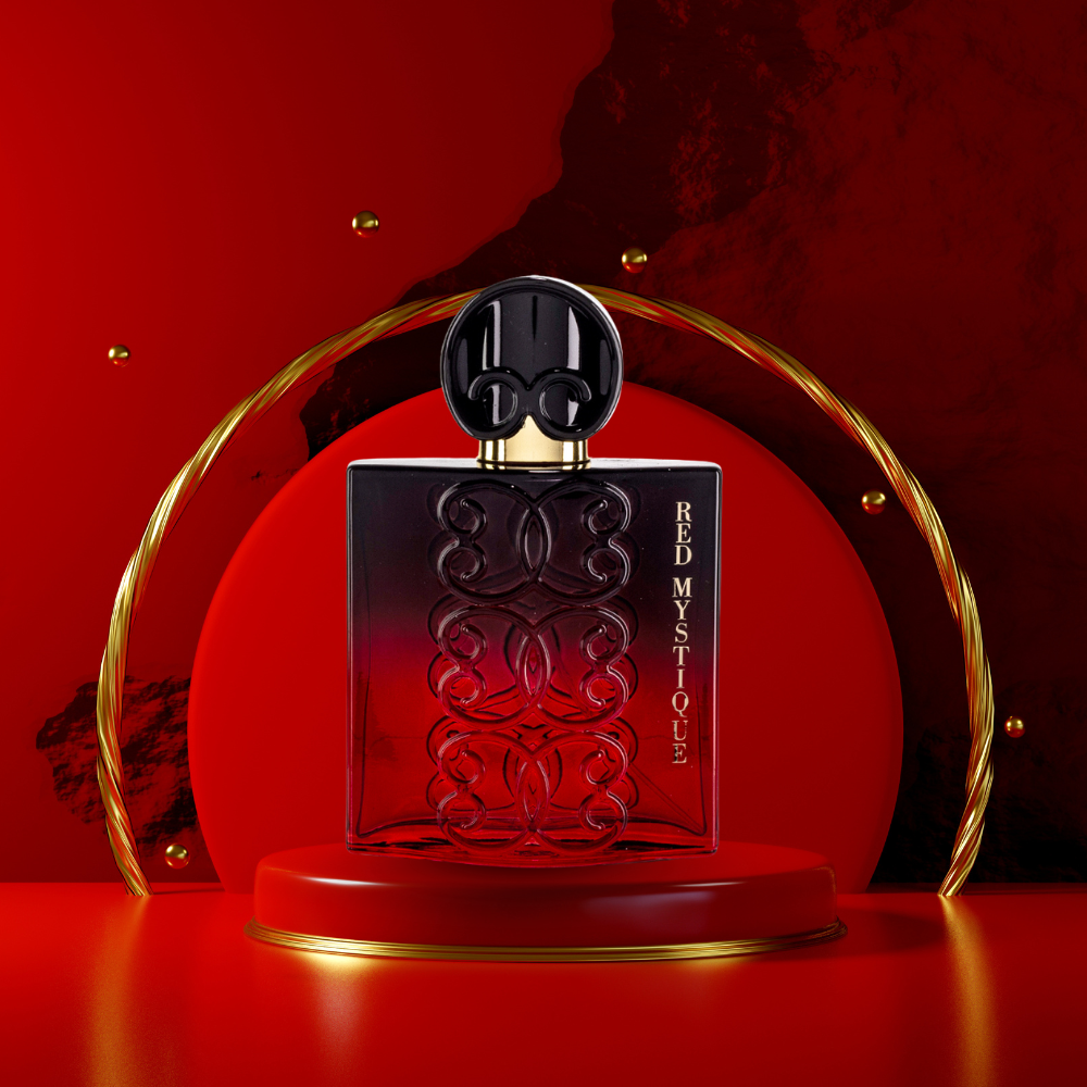 EDP 100ml "Black Intense Red Mystike" - kvetinovo-ovocná vôňa