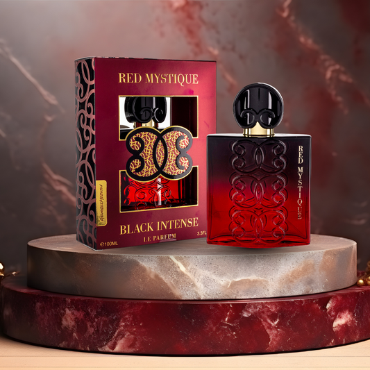 EDP 100ml "Black Intense Red Mystike" - kvetinovo-ovocná vôňa