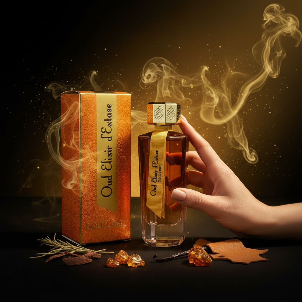 Linn Young EDP 100ml "Oud Elixir d'Extase Gold Label" – drevito-cyprová vôňa 2 