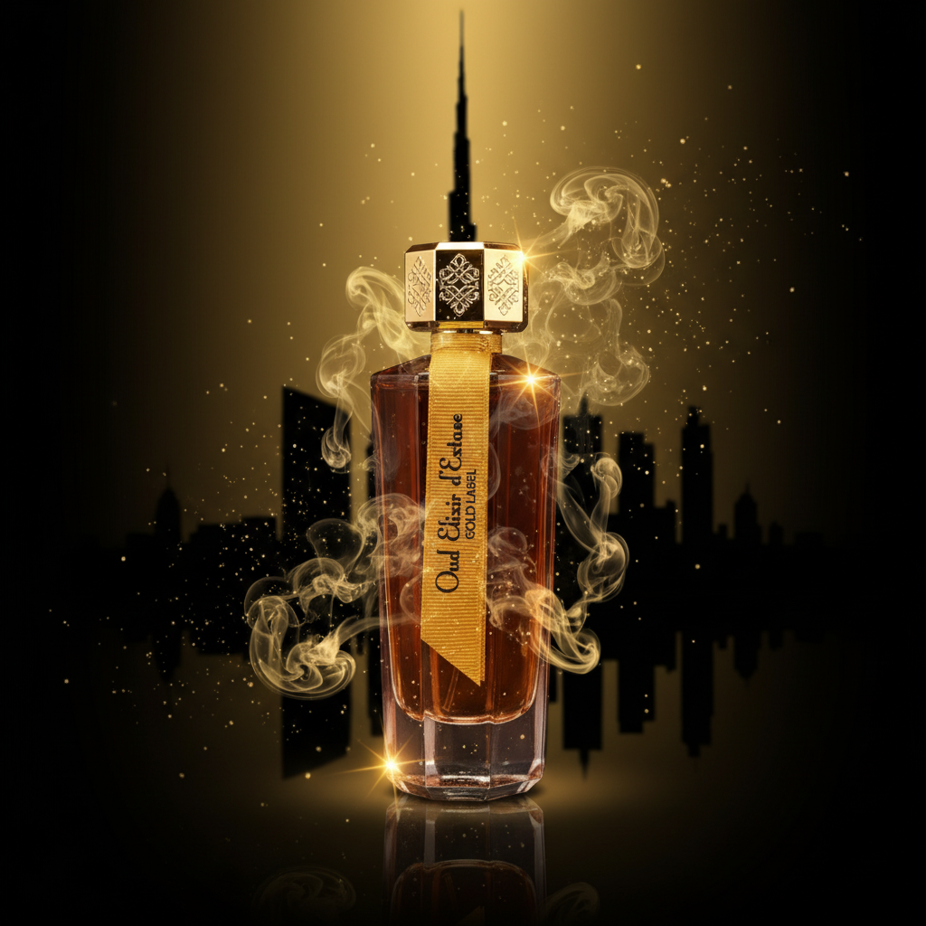 Linn Young EDP 100ml "Oud Elixir d'Extase Gold Label" – drevito-cyprová vôňa