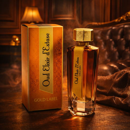 Linn Young EDP 100ml "Oud Elixir d'Extase Gold Label" – drevito-cyprová vôňa