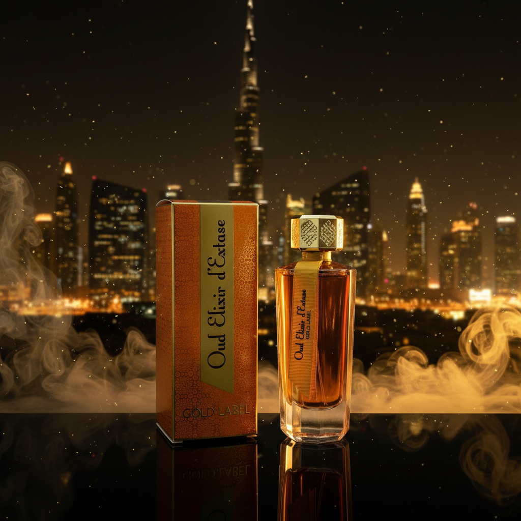 Linn Young EDP 100ml "Oud Elixir d'Extase Gold Label" – drevito-cyprová vôňa