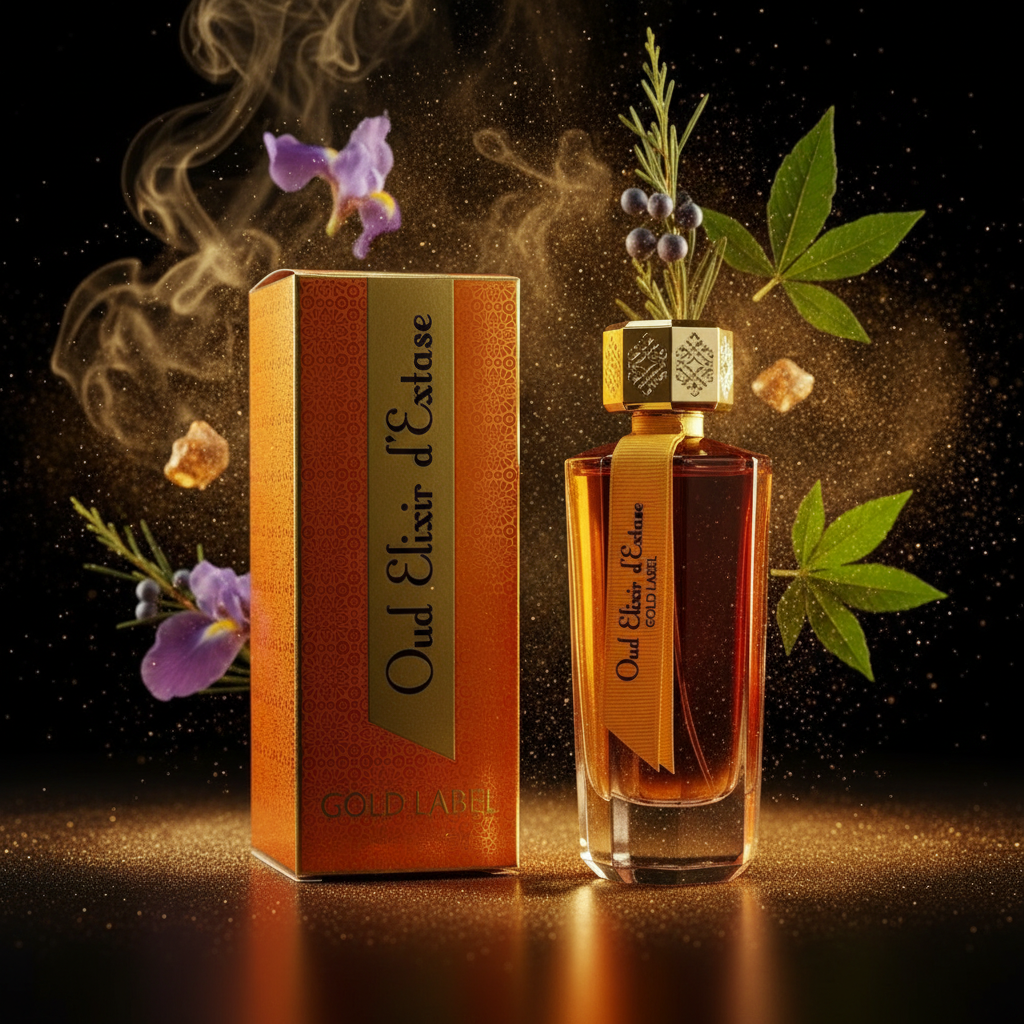 Linn Young EDP 100ml "Oud Elixir d'Extase Gold Label" – drevito-cyprová vôňa