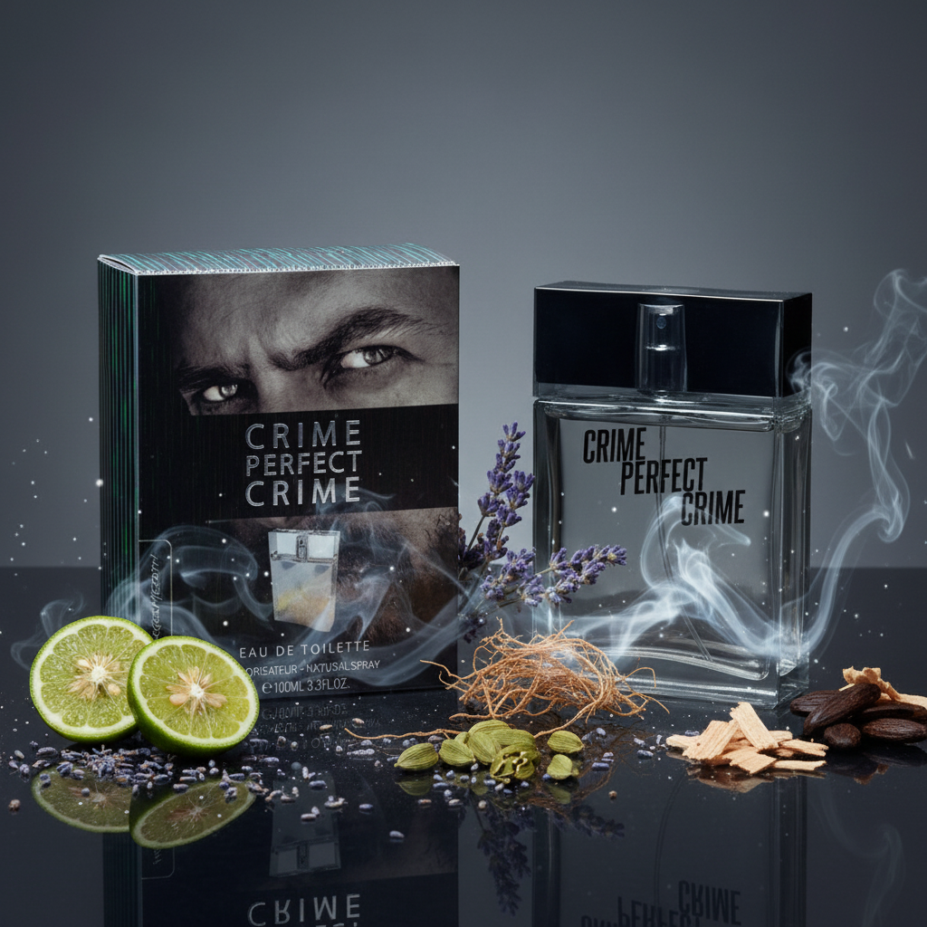 Georges Mezotti EDT 100ml "Crime Perfect Crime" - drevito-kvetinová pižmová vôňa