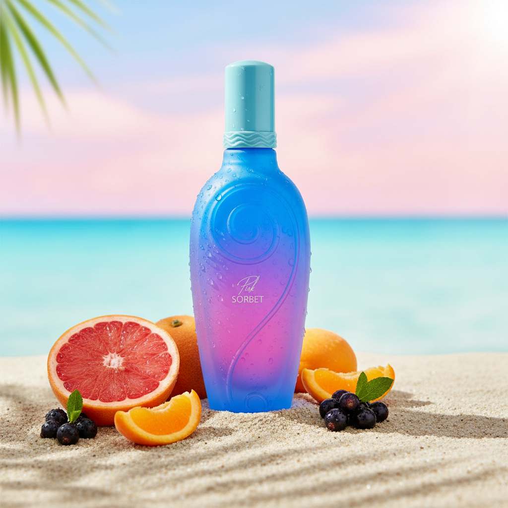EDP 100 ml „Pink Sorbet“ – ovocno-kvetinová vôňa