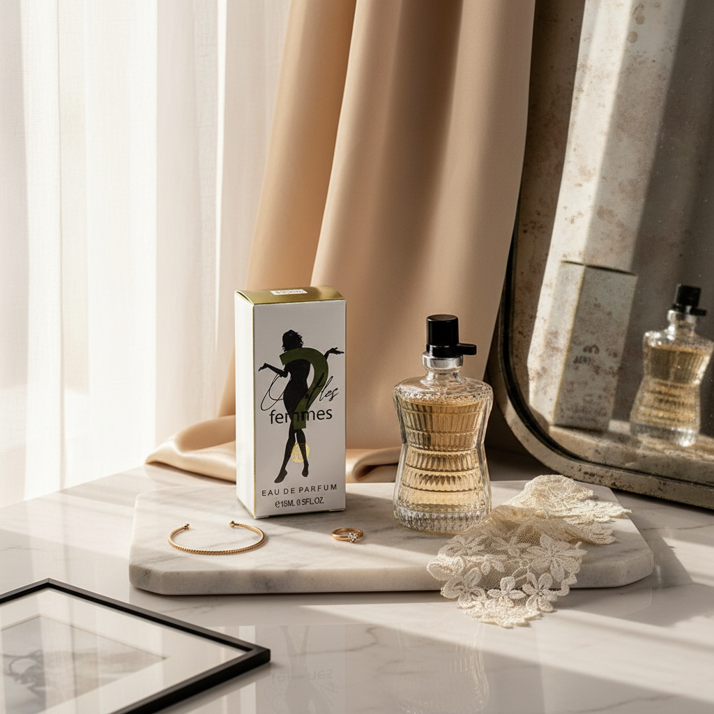 15ml EDP "OÙ SONT LES FEMMES" - kvetinová - drevitá - pižmová vôňa 10 
