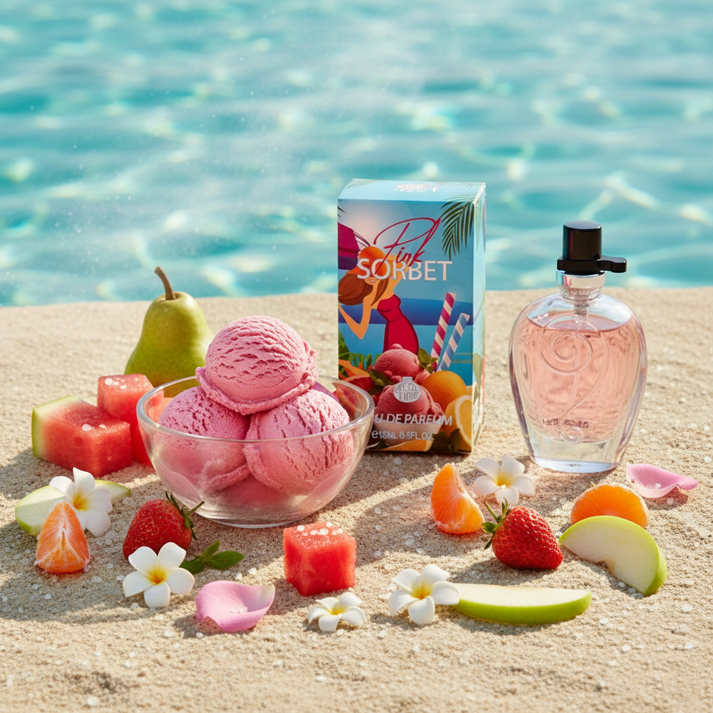 15 ml EDP "PINK SORBET" - ovocná - aromatická vôňa