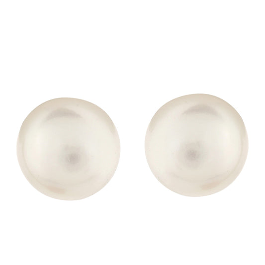 Pozlátené Strieborné Náušnice s Barokovou Sladkovodnou Kultivovanou Perlou