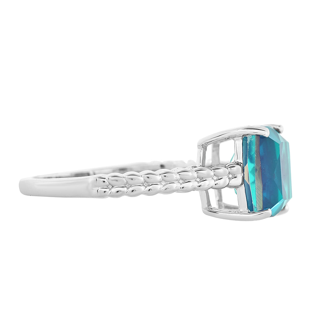 Strieborný Prsteň s Pávím Kremeňom 2 