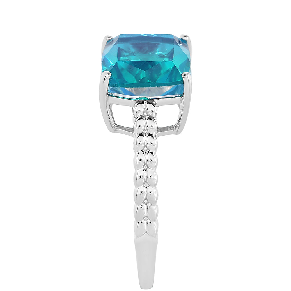 Strieborný Prsteň s Pávím Kremeňom 4 