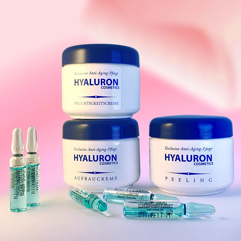 Hyaluron Krémový Set 3x125ml krém a 15 ampuliek po 2ml 1 
