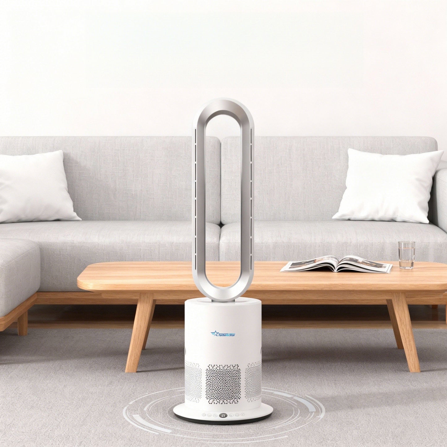 TurboAirStar Čistička vzduchu s ventilátorom na chladenie alebo ohriatie vzduchu
