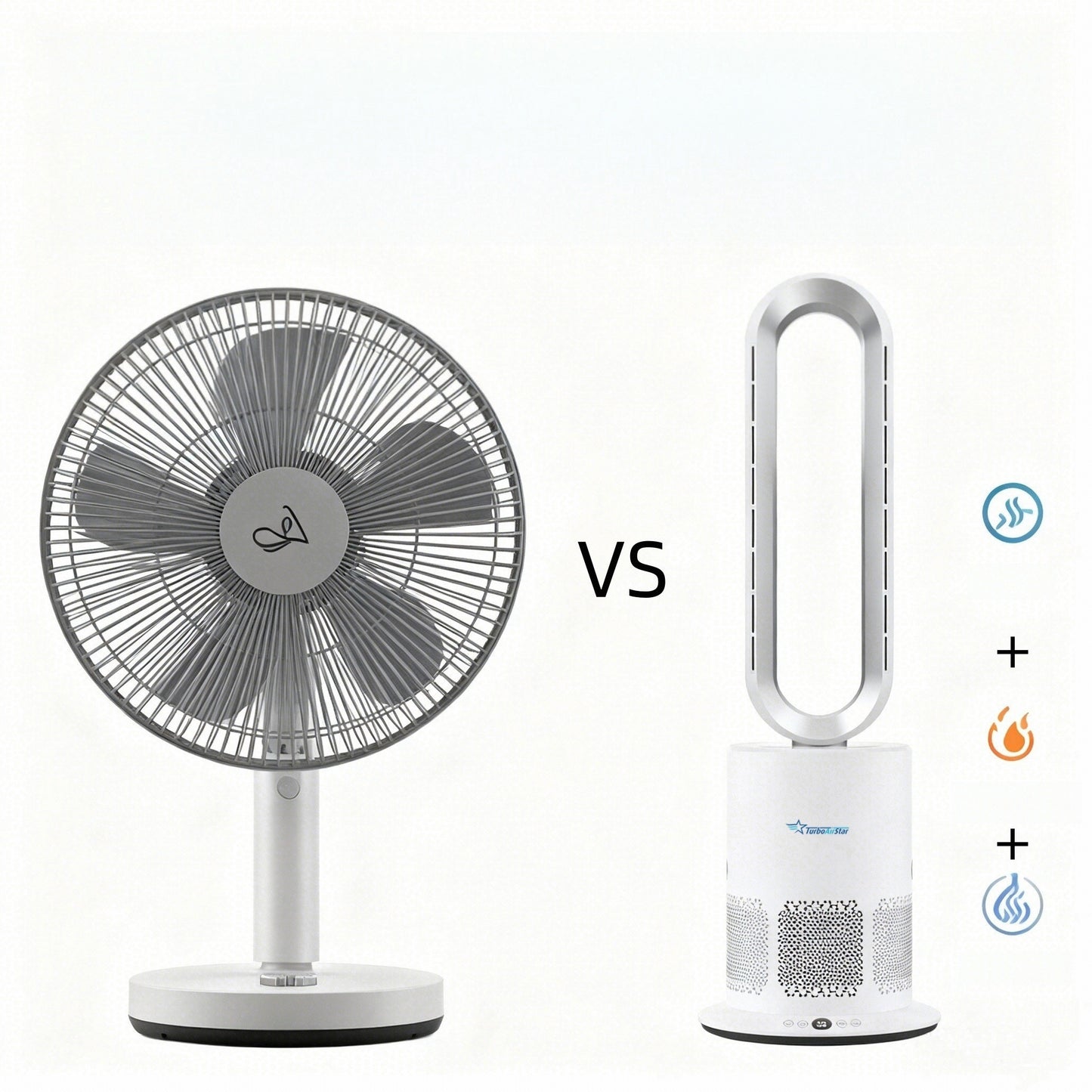 TurboAirStar Čistička vzduchu s ventilátorom na chladenie alebo ohriatie vzduchu