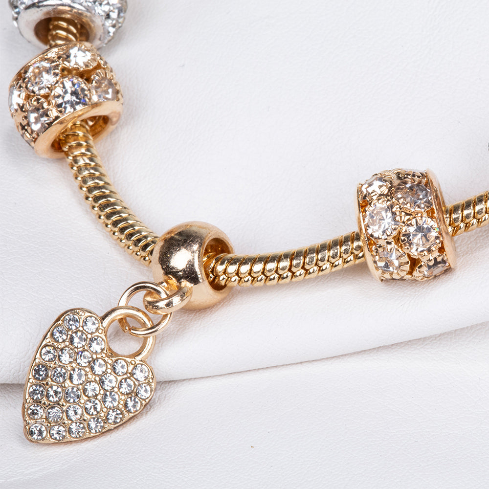 Darčekový náramok s kryštálmi na Valentína – k objednávkam nad 50 € 10 