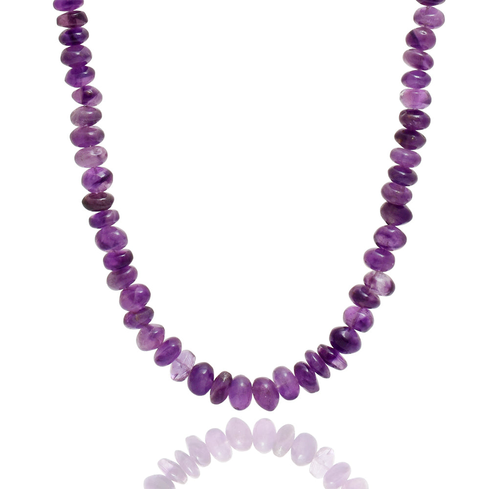 Strieborný Náramok s Brazílskym Ametystom 4 