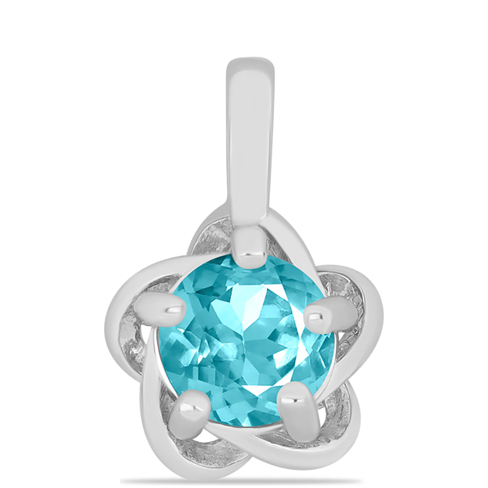 Strieborné Sada s Paraiba Kremeňom ( Náušnice+Prsteň +Prívesok ) 3 
