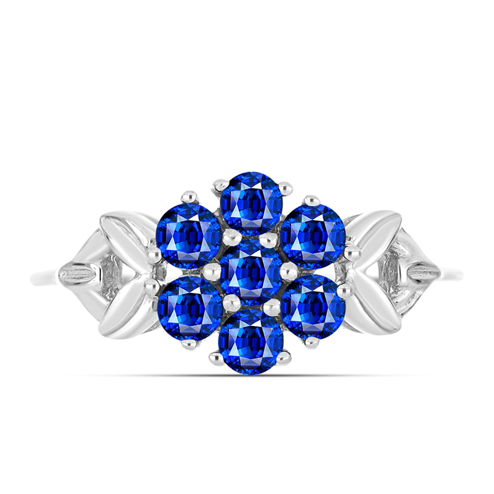 Strieborný Prsteň s Austrálskym Modrým Zafírom