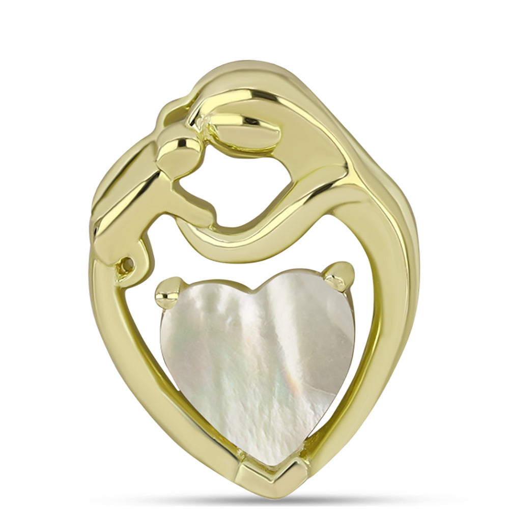 Pozlátený Strieborný Prívesok s Lastúrou 1 