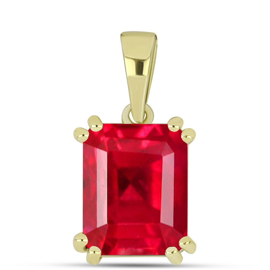 Pozlátený Strieborný Prívesok s Červeným Achátom