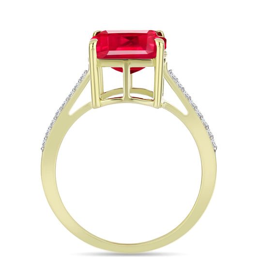 Pozlátený Strieborný Prsteň s Červeným Achátom a Bielym Topásom