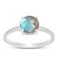 Strieborný Prsteň s Labradoritom