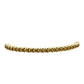 Pozlátený Strieborný Náramok s Koňakovým Kremeňom