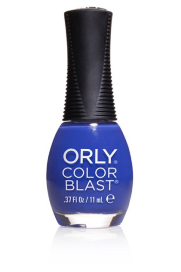 Fialová a nebesky modrá Lak na nechty Orly Color Blast - 1+1 DARČEK - 2 x 11 ml