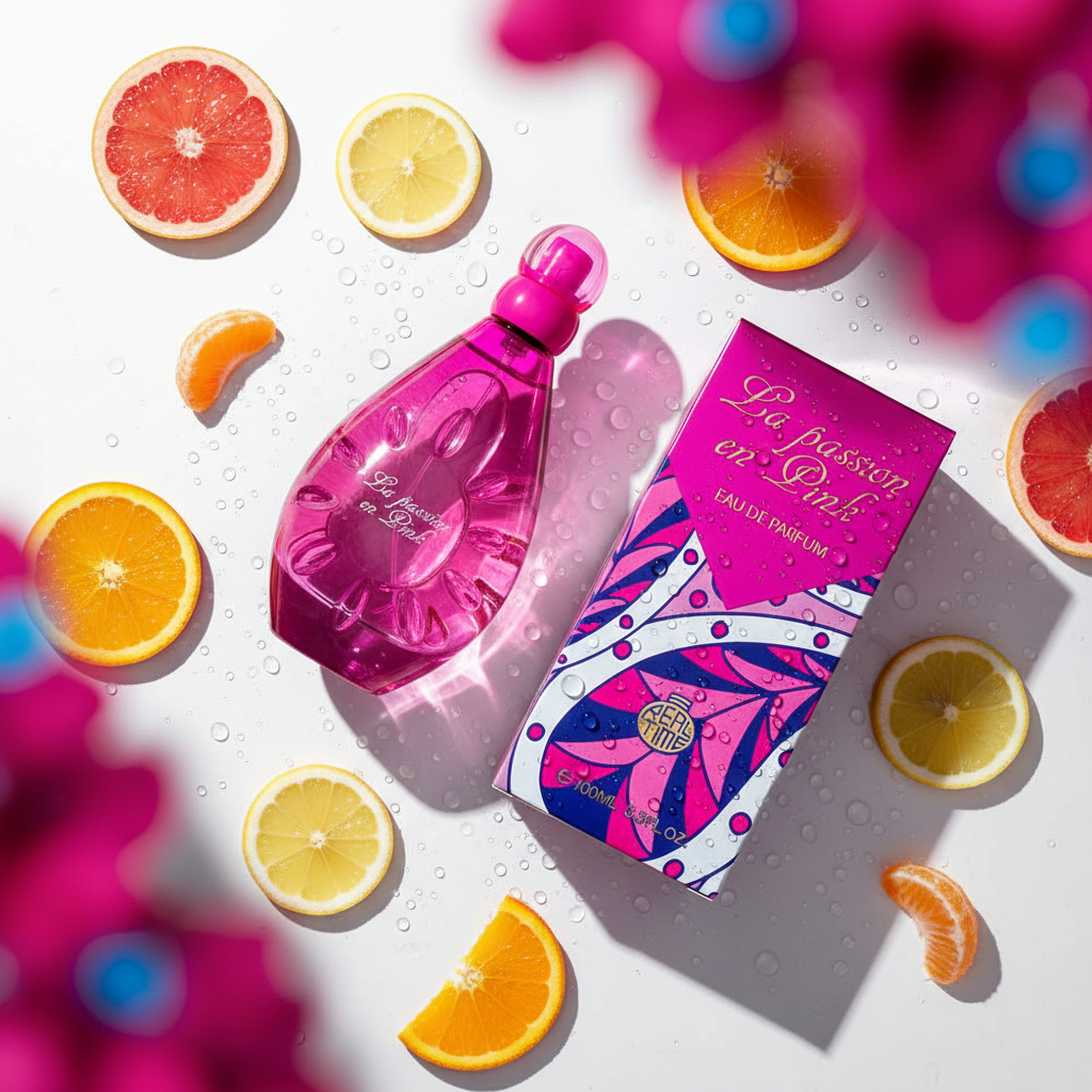 100 ml Eau de Parfum LA PASSION EN PINK Kvetinová Ovocná Vôňa pre Ženy 1 