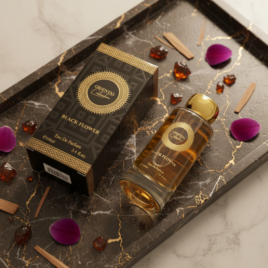 100 ml EDP BLACK FLOWER zmyselná sladká vzrušujúca unisex vôňa 13 