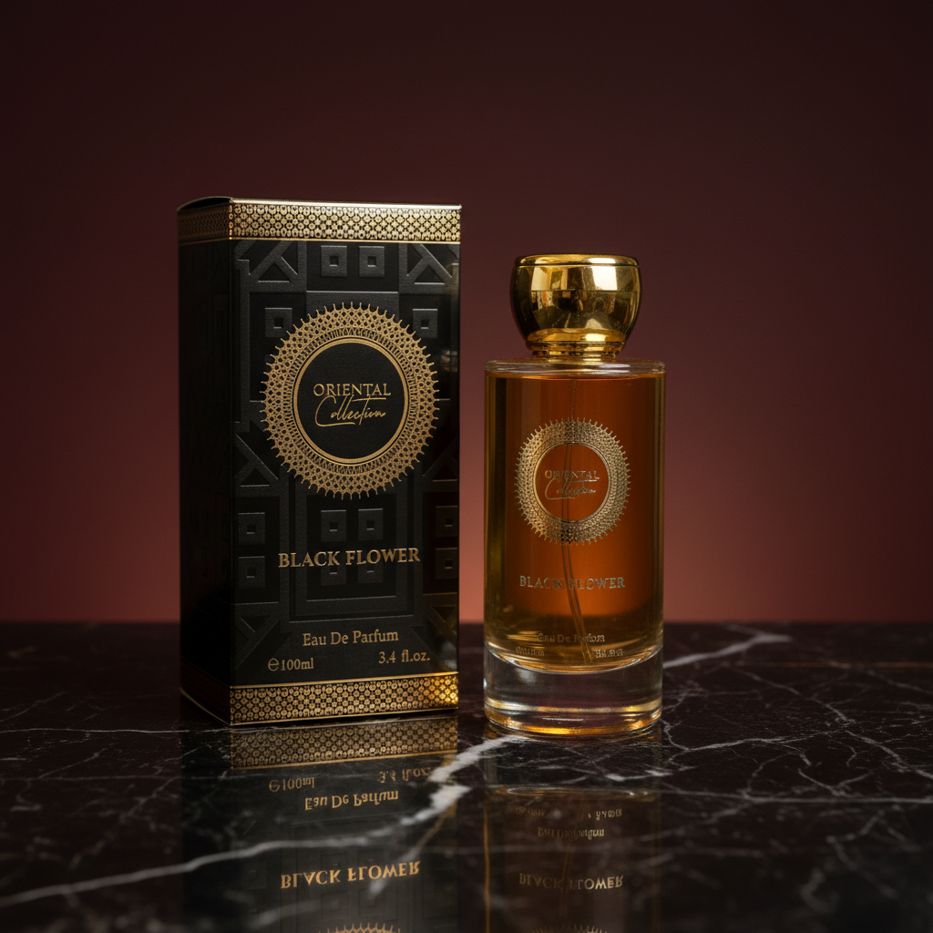 100 ml EDP BLACK FLOWER zmyselná sladká vzrušujúca unisex vôňa
