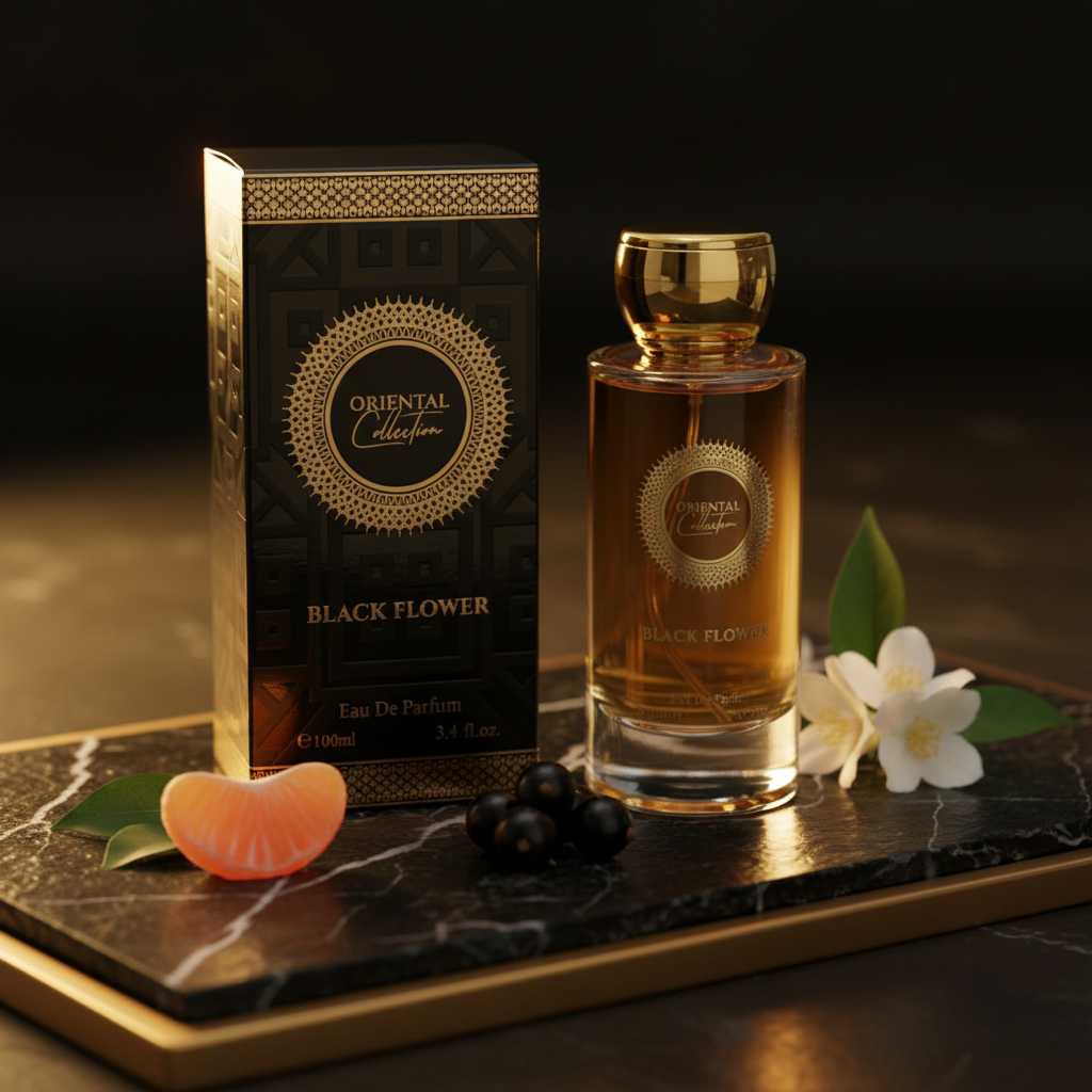 100 ml EDP BLACK FLOWER zmyselná sladká vzrušujúca unisex vôňa 16 