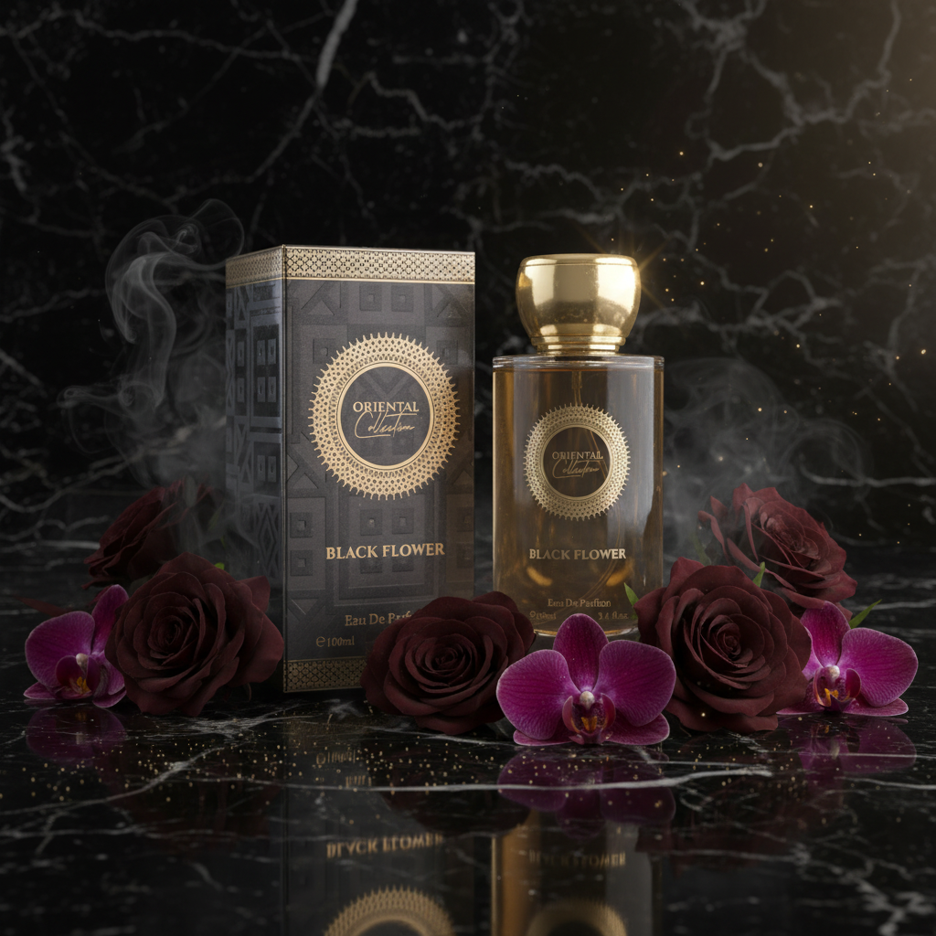 100 ml EDP BLACK FLOWER zmyselná sladká vzrušujúca unisex vôňa 7 