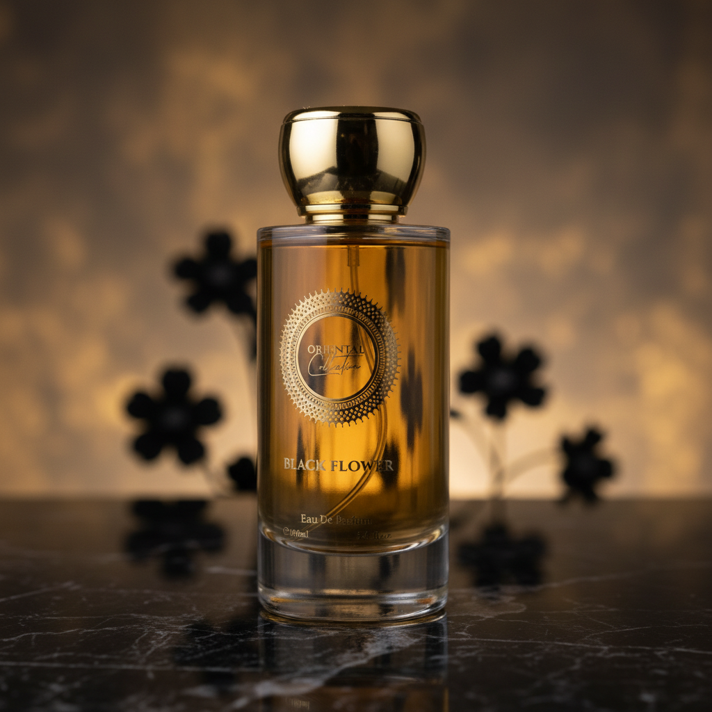 100 ml EDP BLACK FLOWER zmyselná sladká vzrušujúca unisex vôňa
