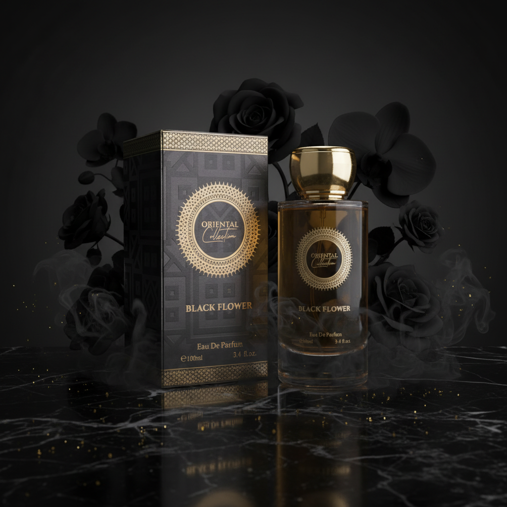 100 ml EDP BLACK FLOWER zmyselná sladká vzrušujúca unisex vôňa 10 