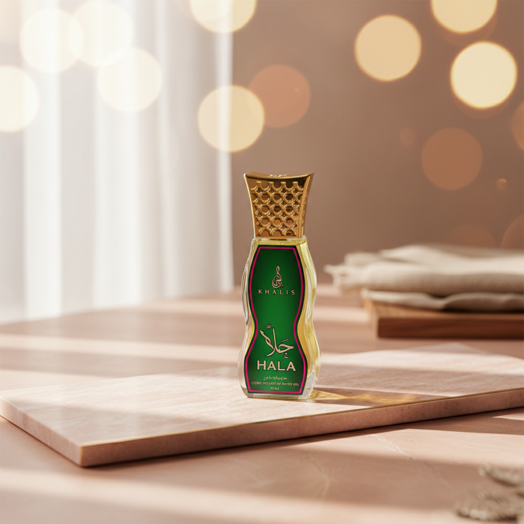 20 ml HALA parfumový olej, kvetinovo - ovocná vôňa pre ženy 2 