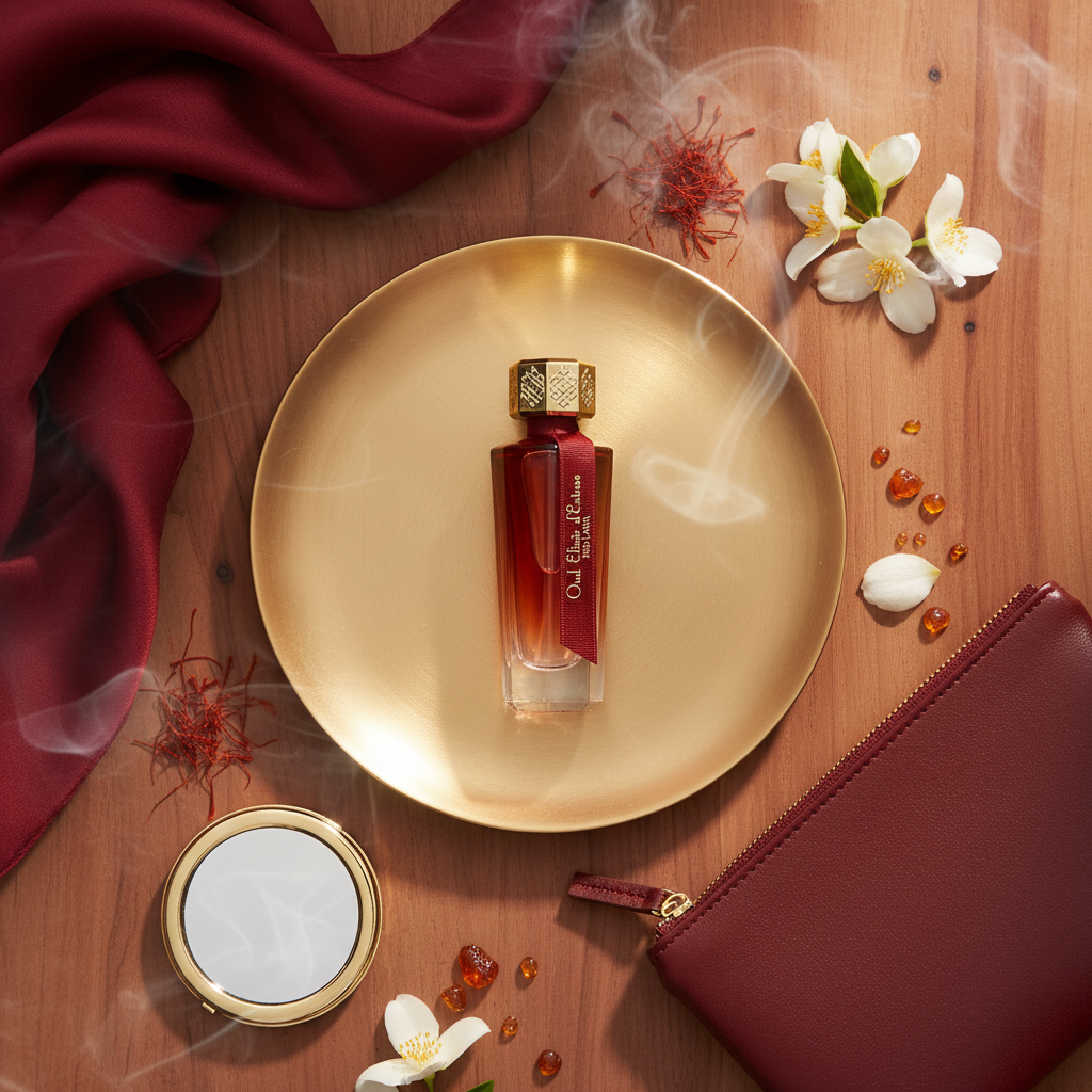Linn Young EDP 100ml + 30ml "Oud Elixir Red" Jantarovo - kvetinová