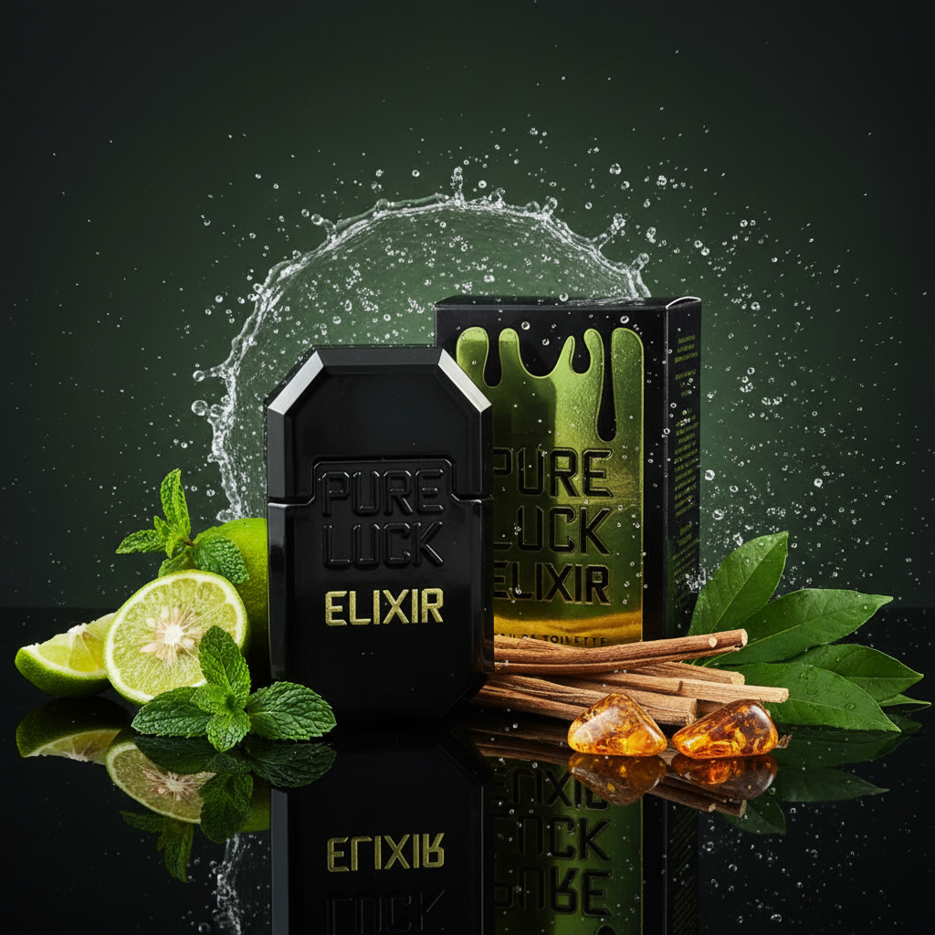 Linn Young EDT 100ml "Pure Luck Elixir" – dřevito-aromatická vůně
