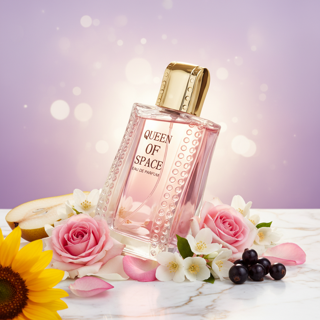 EDP 100 ml „Queen of Space“ – ovocno-kvetinová vôňa