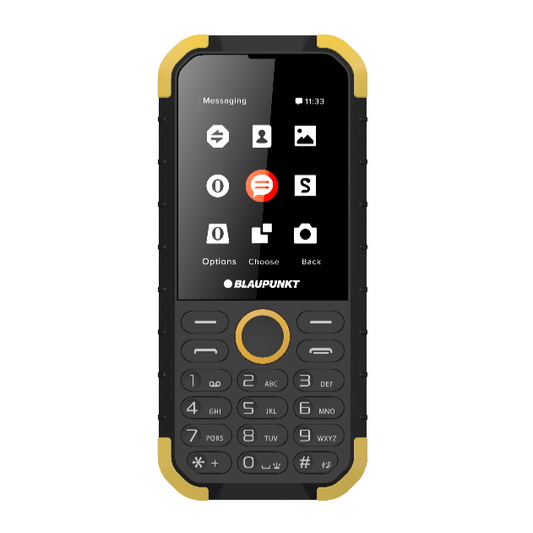 Blaupunkt Sand Mobilný telefón, Žltá - KlenotTV.sk